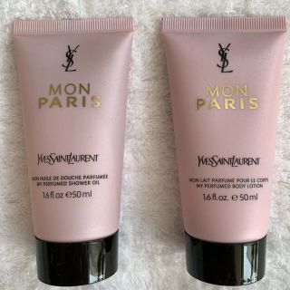 イヴサンローランボーテ(Yves Saint Laurent Beaute)のイブサンローラン　モンパリ　ボディローション&シャワーオイルセット(ボディローション/ミルク)