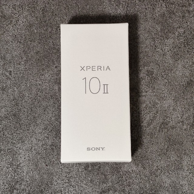 Xperia(エクスペリア)の【未使用】Xperia10 Ⅱ　国内シムフリー スマホ/家電/カメラのスマートフォン/携帯電話(スマートフォン本体)の商品写真