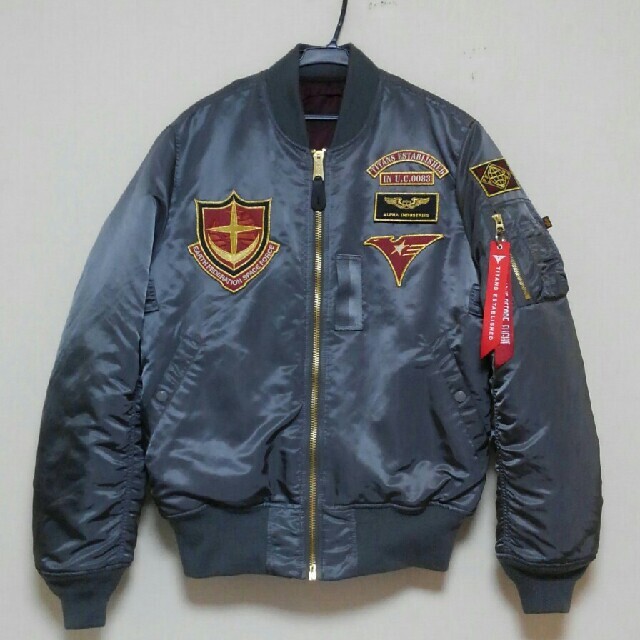ALPHA INDUSTRIES - ALPHA×STRICT-G MA-1『機動戦士Zガンダム ALPHA INDUSTRIES - ALPHA×STRICT-G MA-1『機動戦士Zガンダム