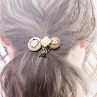 キラキラ　ポニーフック(ヘアアクセサリー)