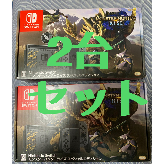 Nintendo Switch モンハンライズ　2セット