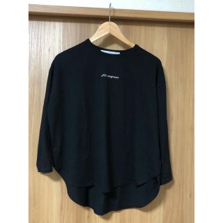 ページボーイ(PAGEBOY)の【美品】PAGEBOY ロゴ刺繍ロンT 七分袖(Tシャツ(長袖/七分))