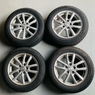 ニッサン(日産)の送料込　スタッドレスタイヤ ヨコハマ アイスガード 195/60/R16 ４本(タイヤ・ホイールセット)