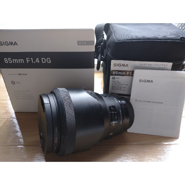 【福袋セール】  SIGMA canon用 Art HSM DG F1.4 85mm SIGNA - レンズ(単焦点)