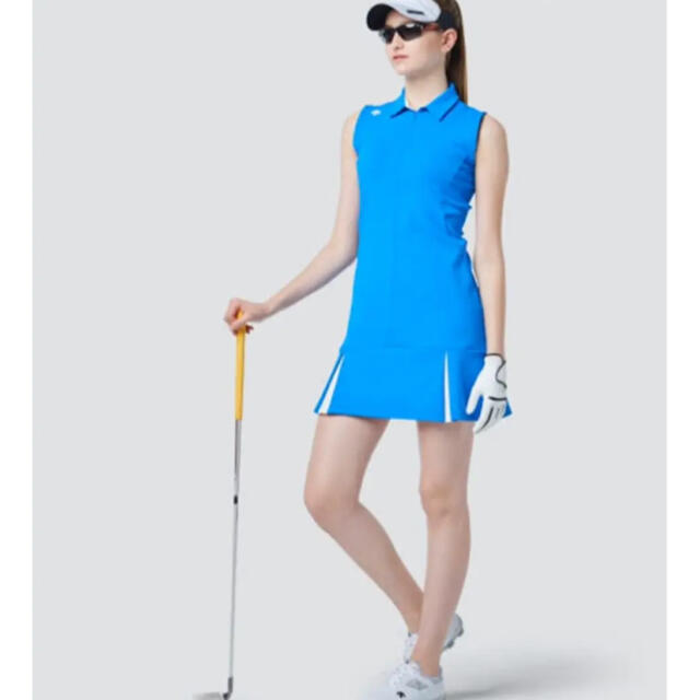 DESCENTE(デサント)の新品タグ付き　デサントゴルフ　ワンピース　Mサイズ スポーツ/アウトドアのゴルフ(ウエア)の商品写真