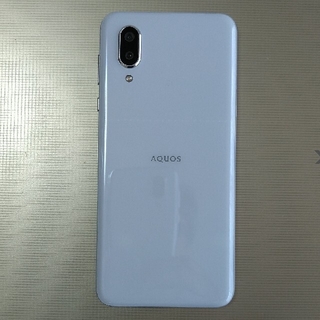 アクオス(AQUOS)のAQUOS sense3 plus ホワイト（softbank 901SH）(スマートフォン本体)