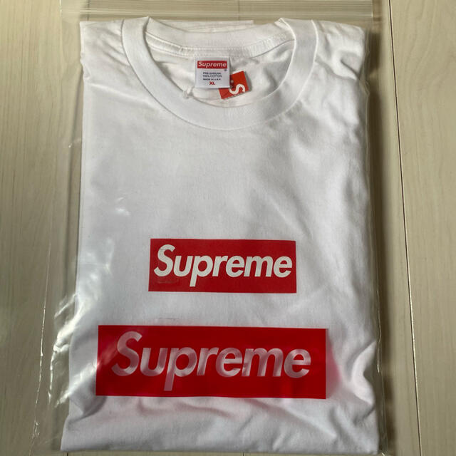 Tシャツ/カットソー(七分/長袖)supreme box logo l/s tee