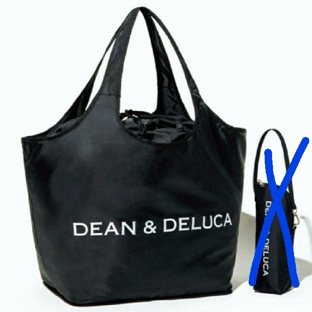 DEAN & DELUCA(ディーンアンドデルーカ)のGLOW 付録　ディーンアンドデルーカ　レジカゴバッグ　エコバッグ レディースのバッグ(エコバッグ)の商品写真