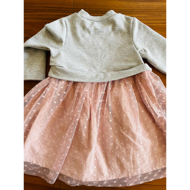 F.O.KIDS(エフオーキッズ)のアプレレクール　チュールワンピース キッズ/ベビー/マタニティのキッズ服女の子用(90cm~)(ワンピース)の商品写真