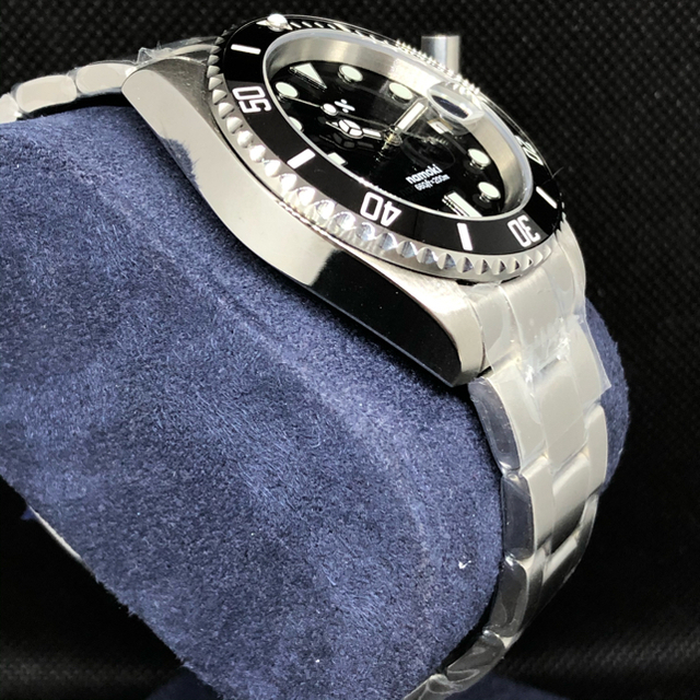 時計 SEIKO MOD カスタム ミラーダイヤル サブマリーナ NH35 自動巻き