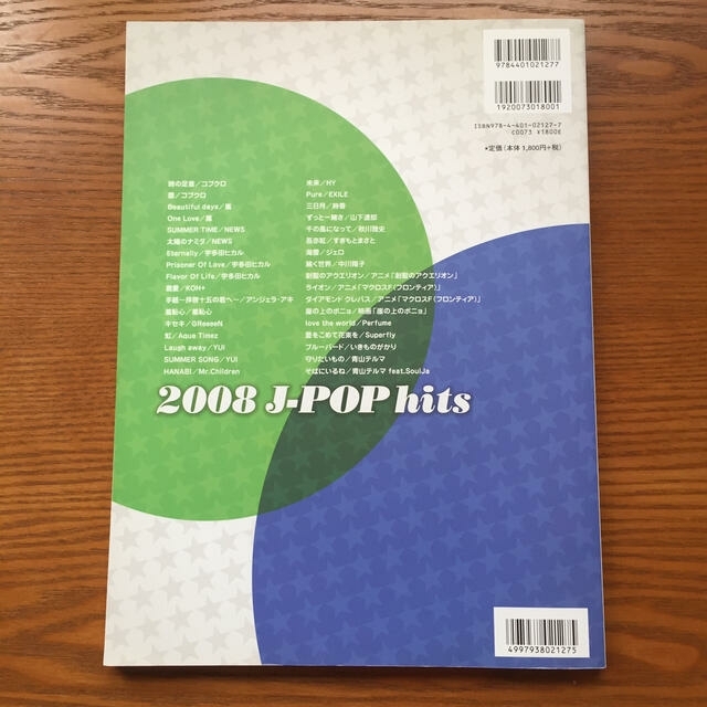 超ラク〜に弾けちゃう！ Ｊ－ＰＯＰヒッツ総集編 　　２００８ ピアノ・ソロ エンタメ/ホビーの本(楽譜)の商品写真