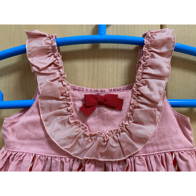 Shirley Temple(シャーリーテンプル)のシャーリーテンプル うさぎ ワンピース 90cm キッズ/ベビー/マタニティのキッズ服女の子用(90cm~)(ワンピース)の商品写真