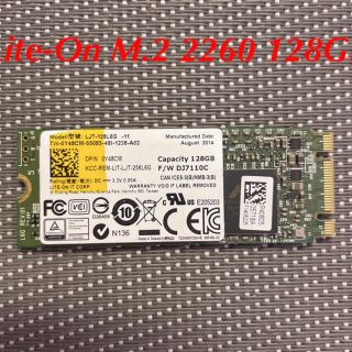 Lite-On SSD M.2 2260 128GB(PCパーツ)