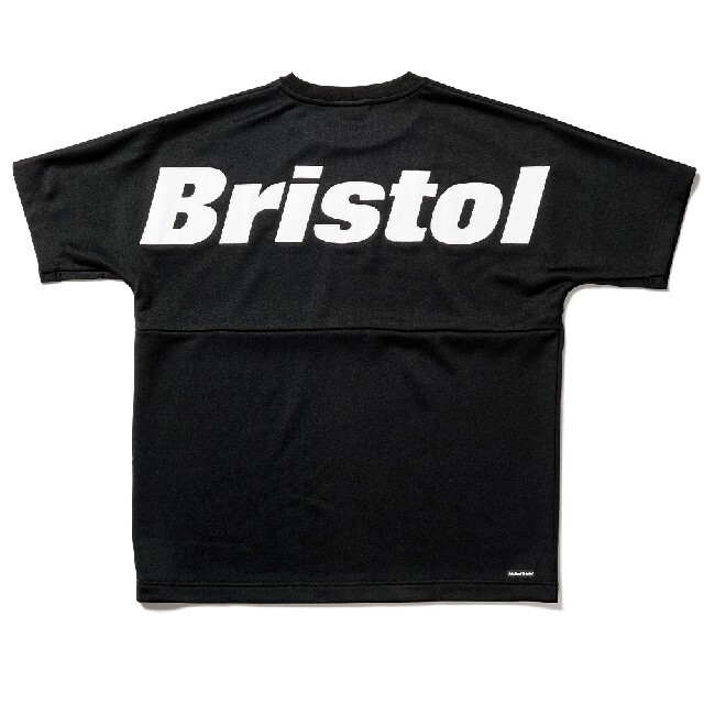 Tシャツ/カットソー(七分/長袖)F.C.Real Bristol L Ａ BLACK WHITE TEE