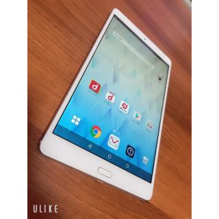 ファーウェイ(HUAWEI)のHuawei dtab Compact d-01J Silver  タブレット(タブレット)