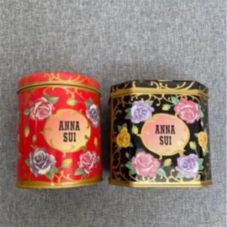 アナスイ(ANNA SUI)のANNA SUI 収納缶　バニティ缶　2個セット(小物入れ)