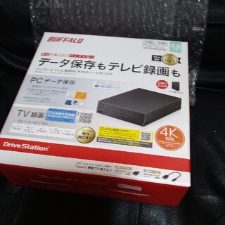 バッファロー(Buffalo)の4T HDD バッファロー　増設ハードディス(テレビ)