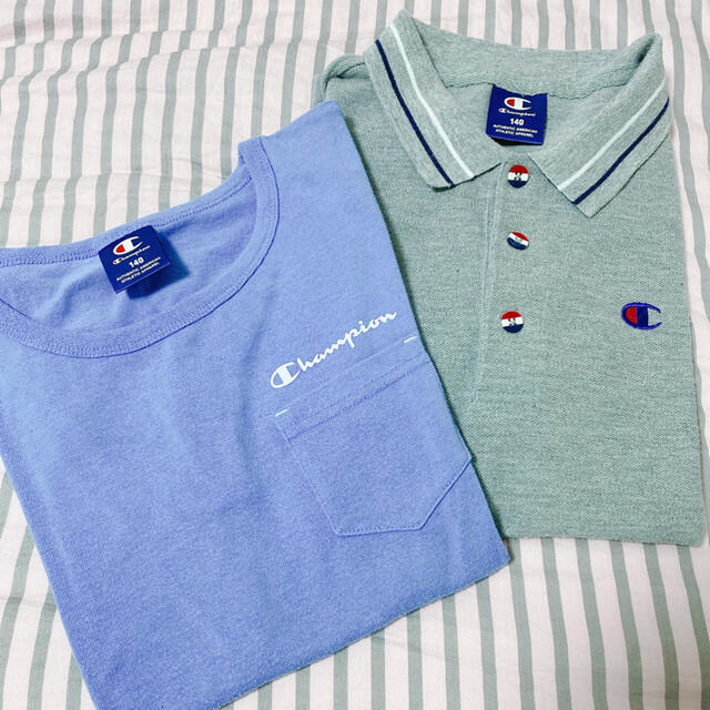 Champion(チャンピオン)のチャンピオンキッズTシャツセット キッズ/ベビー/マタニティのキッズ服男の子用(90cm~)(Tシャツ/カットソー)の商品写真