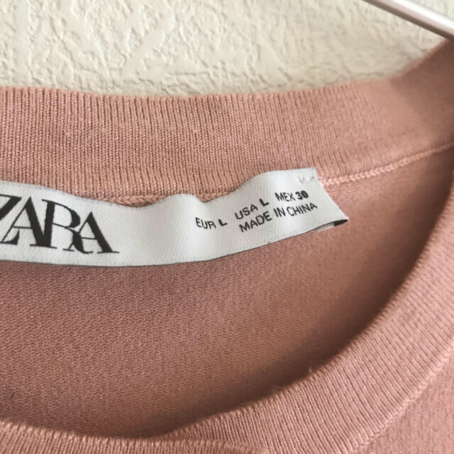 ZARA(ザラ)の５月１０日までお値下げ　美品⭐️春色ガーデン⭐️ピンク⭐️ZARA レディースのトップス(カーディガン)の商品写真