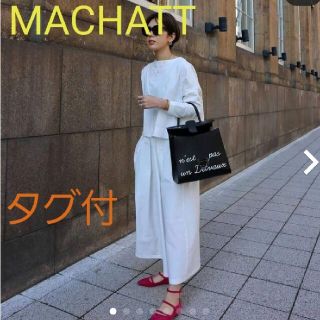 スタニングルアー(STUNNING LURE)のタグ付き 未使用 MACHATT クロップドロングTシャツ MACHATTロンt(Tシャツ(長袖/七分))