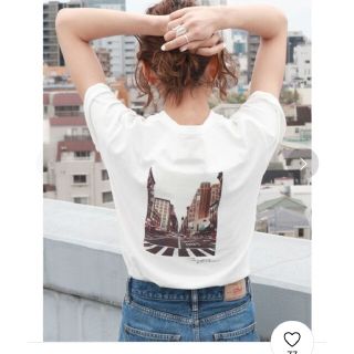 アングリッド(Ungrid)のungridバックフォトプリントt(Tシャツ(半袖/袖なし))