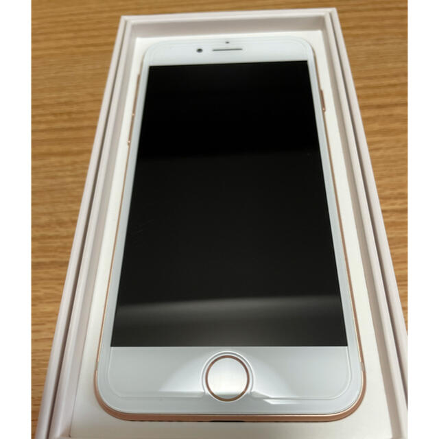 iPhone8  ゴールド　64gb  au【美品】