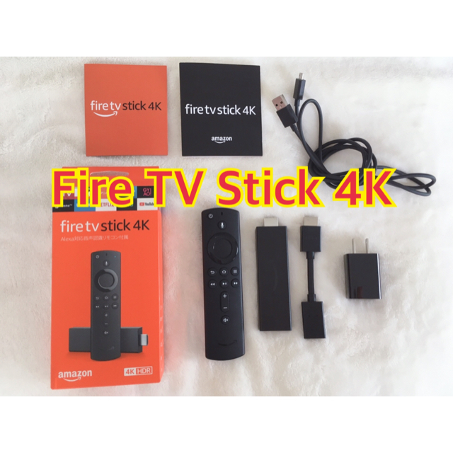 Fire TV Stick 4K - Alexa対応音声認識リモコン付属