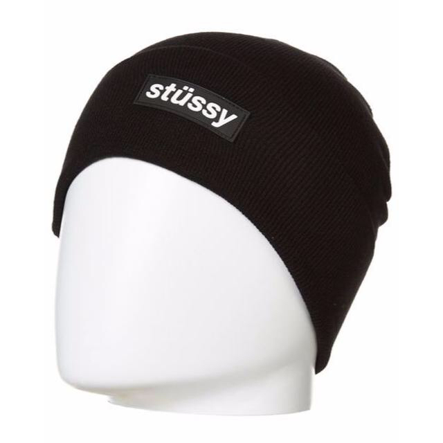 STUSSY - ★海外STUSSY ニットキャップ ビーニー帽子送料込★黒★新品フリー★の通販 by ステラリミット｜ステューシーならラクマ