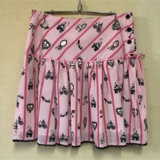 霧のガーデン　夜雀　紺ロングスカート　シフォン　vintage ゆめかわ 原宿