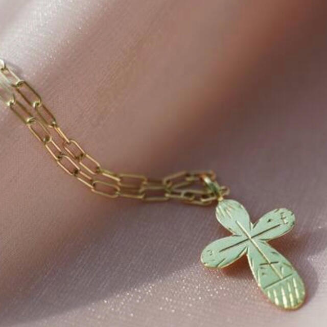 アクセサリーGIGI/ジジ　18K CROSS CHARM /Deuxieme classe