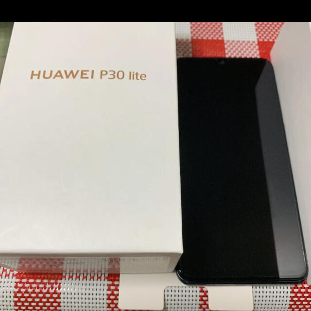 HUAWEI P30 lite ミッドナイトブラック 64 GB スマートフォン 【SALE ...