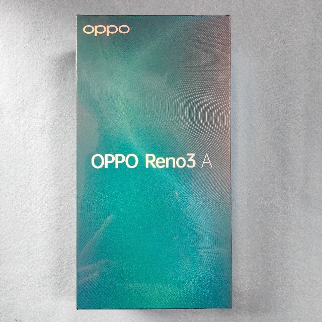 新品 OPPO Reno3 A 本体 ブラック 128GB SIMロック解除