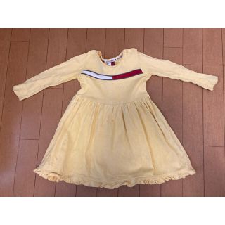 トミーヒルフィガー(TOMMY HILFIGER)のトミーヒルフィガー　Tommy Hilfiger ワンピース　3才　イエロー(ワンピース)