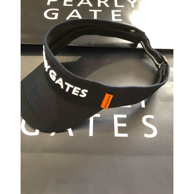 PEARLY GATES(パーリーゲイツ)のパーリーゲイツ サンバイザー メンズの帽子(サンバイザー)の商品写真