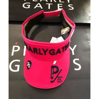 パーリーゲイツ(PEARLY GATES)のパーリーゲイツ サンバイザー ゴルフ(ウエア)