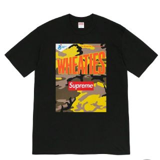 シュプリーム(Supreme)のSupreme Wheaties Tee  黒  M(Tシャツ/カットソー(半袖/袖なし))