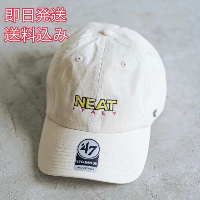 COMOLI(コモリ)のNEAT ITALY CAP LIGHT BEIGE ライトベージュ メンズの帽子(キャップ)の商品写真