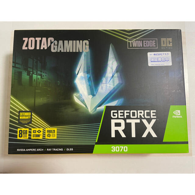 国産品 ZOTAC OC TwinEdge RTX3070 GeForce GAMING PCパーツ
