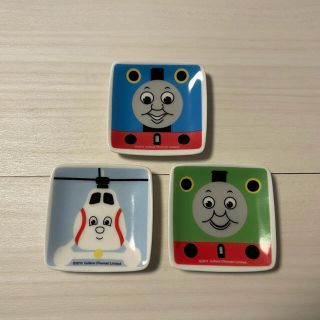 ★発送停止中です★プチ角小皿(トーマス、パーシー、ハロルド)(その他)