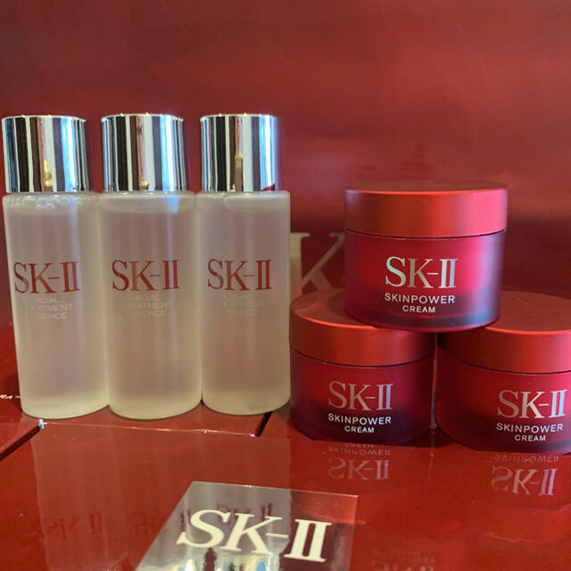 【6点セット】SK-II エスケーツー　化粧水3本　スキンパワークリーム3個