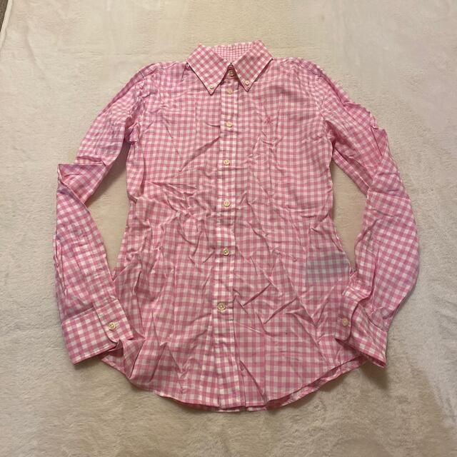 POLO RALPH LAUREN(ポロラルフローレン)のギンガムチェックブラウス レディースのトップス(シャツ/ブラウス(長袖/七分))の商品写真