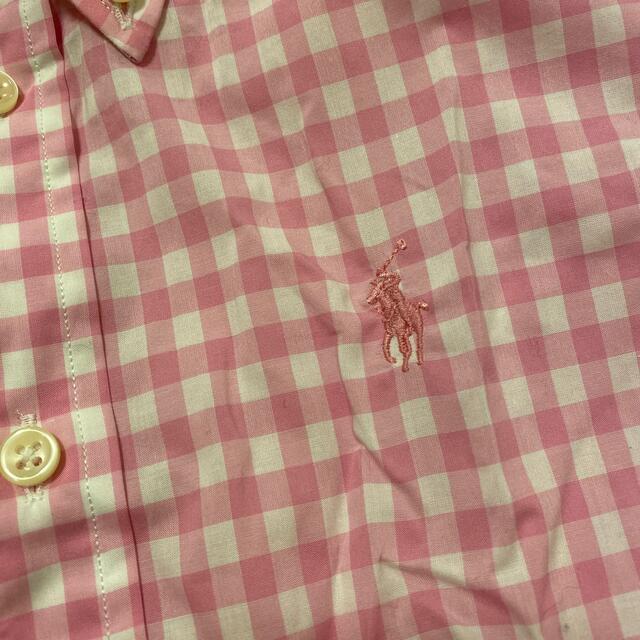 POLO RALPH LAUREN(ポロラルフローレン)のギンガムチェックブラウス レディースのトップス(シャツ/ブラウス(長袖/七分))の商品写真