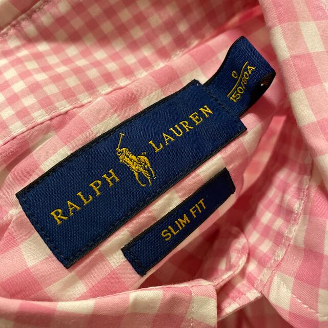 POLO RALPH LAUREN(ポロラルフローレン)のギンガムチェックブラウス レディースのトップス(シャツ/ブラウス(長袖/七分))の商品写真