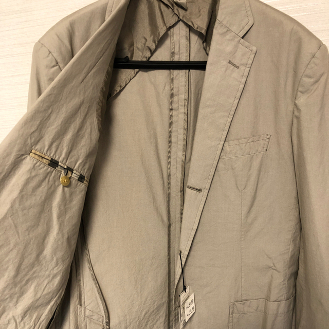 BURBERRY(バーバリー)の新品バーバーリー春夏用コットンテーラードジャケットサイズ40 メンズのジャケット/アウター(テーラードジャケット)の商品写真