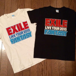 EXILE☆Tシャツ2枚セット 黒&白(ミュージシャン)