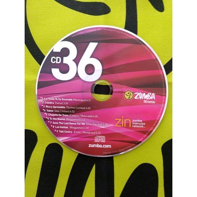 ZUMBA　ズンバ　ZIN36　CD ＆ DVD　インストラクター専用
