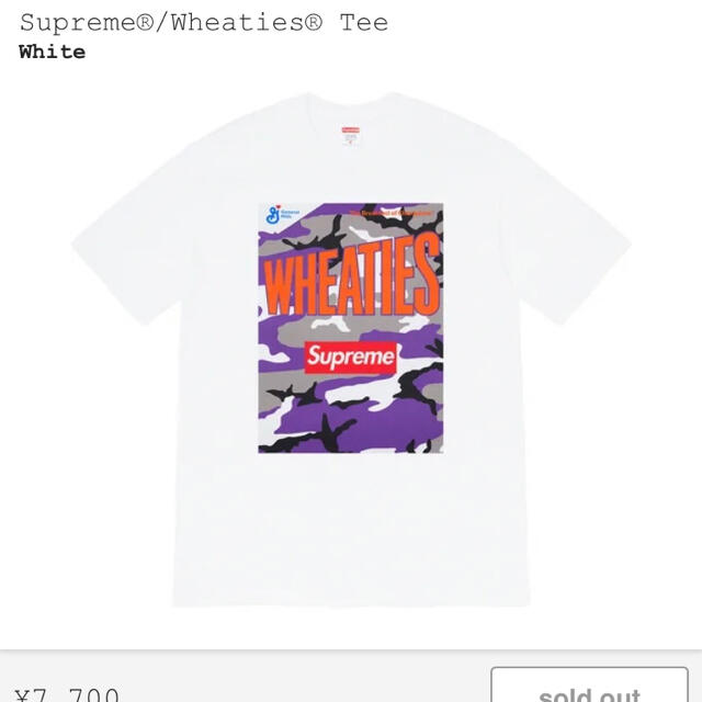 Supreme Wheaties Tee シュプリーム Tシャツ L