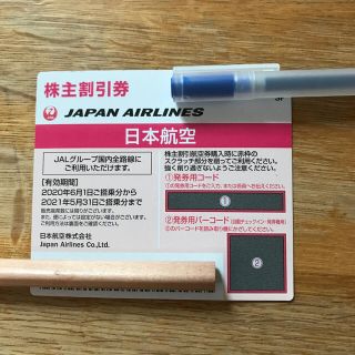 ジャル(ニホンコウクウ)(JAL(日本航空))のJAL株主割引券(その他)