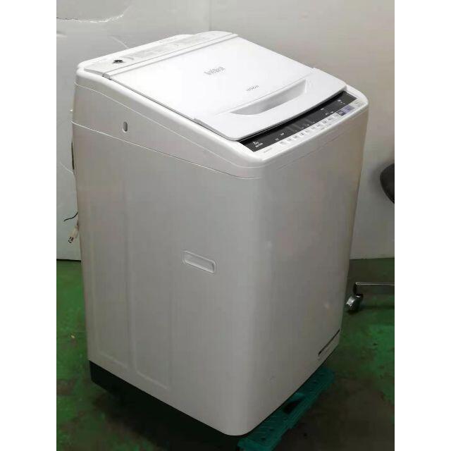 美品 日立 2018年製 8KG 全自動洗濯機 2104011631