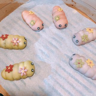 無添加　手作り虫ちゃんまんとう10個　こしあん入り(パン)